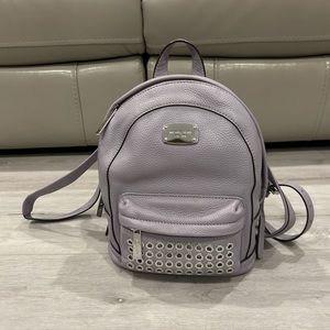 Michael Kors Mini Purple Backpack